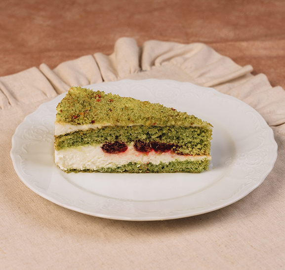 Гринч с малиной и шпинатом