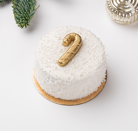 Новогоднее пирожное 'Чёрная смородина'