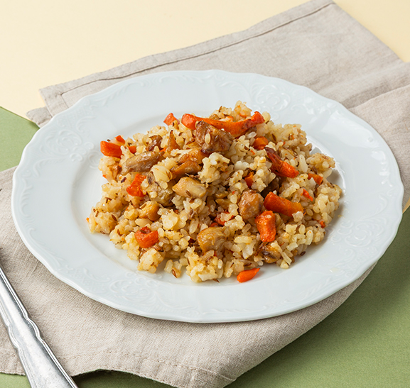 Плов с курицей