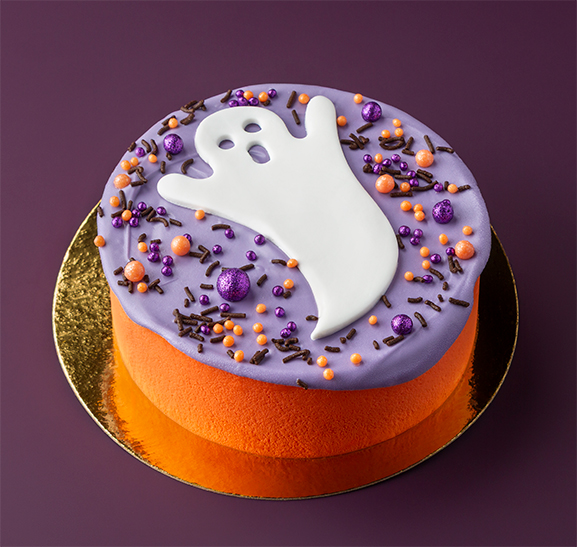 Шоколадный бенто-торт «Привидение»