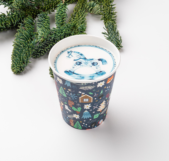 Торт в стакане 'Чёрный лес'