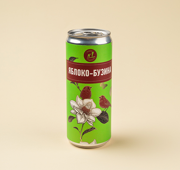 Лимонад 'Яблоко-бузина'