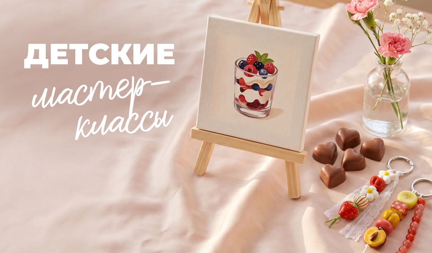 Приглашаем детей на мастер-классы